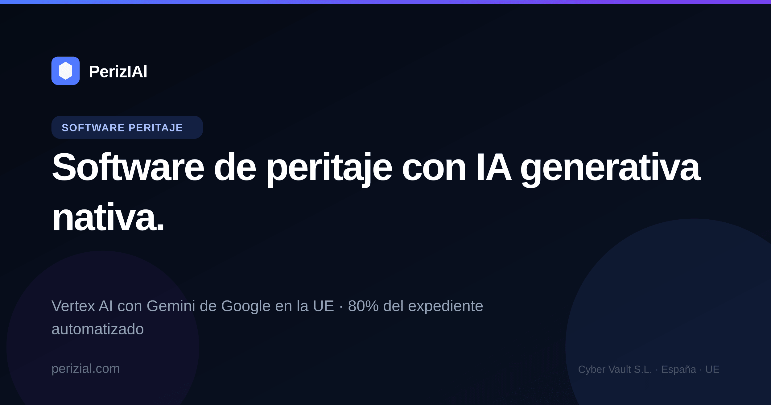 Primera Software Software de peritaje con IA · Primera suite con IA nativa en España ...